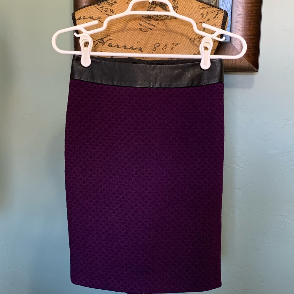 The Limited NWT Purple Pencil Skirt Size 0